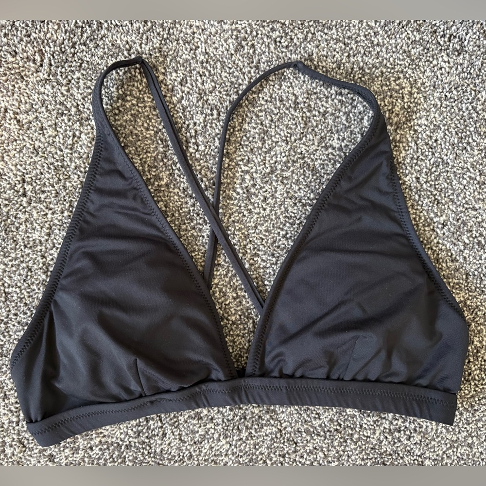 Simons Black Bikini Top